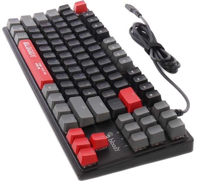 Игровая клавиатура Bloody S310N Energy Red-White игровая клавиатура+/
