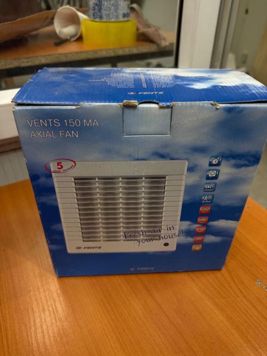 Вентилятор осевой Вентс 150 МА ивентилятор вытяжной Вентс Силента 150C