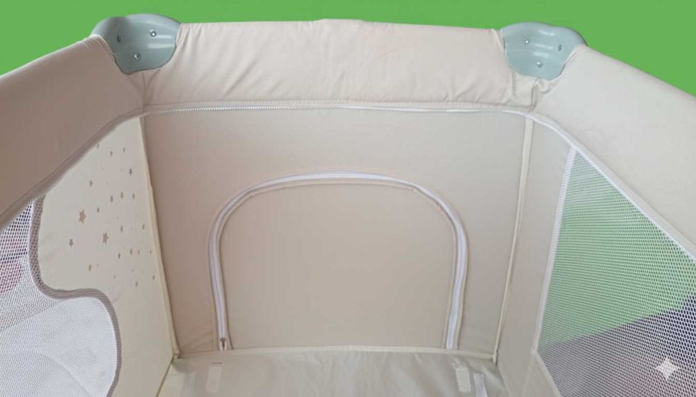 Детска кошара Cangaroo iSleep (бебешка кошара на 2 нива, с повивалник)