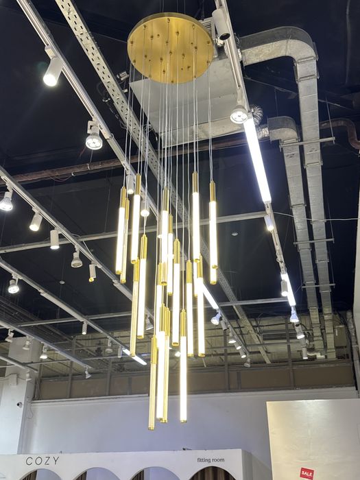 Люстра использованный