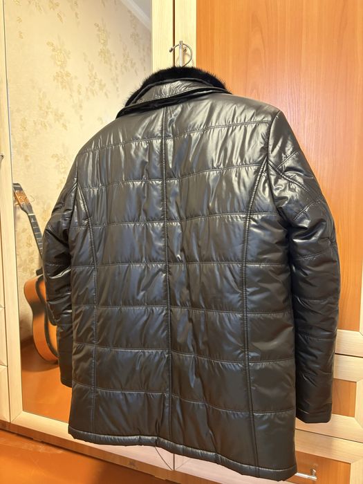 Продам теплую дубленку