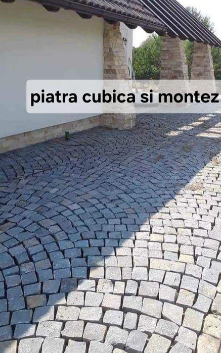 Vand piatra cubica si montez