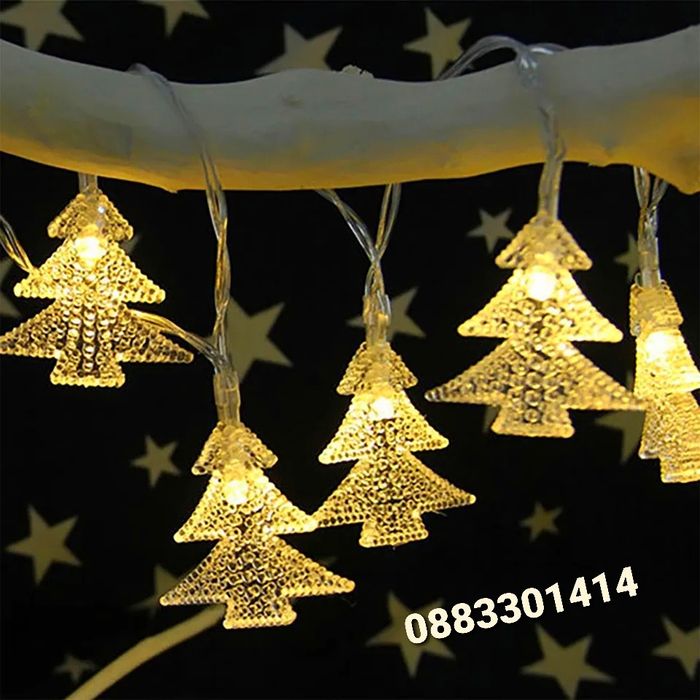 Намаление! Коледни лампички Елхи Коледна украса