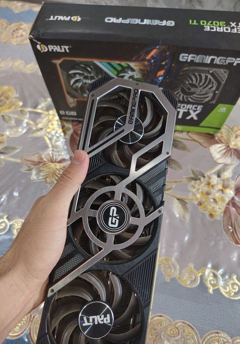 RTX 3070TI vidoe karta karobka bor