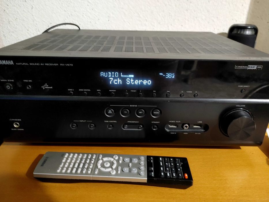 Yamaha RX-V673 със дефектен DSP chip