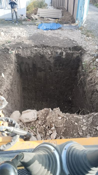 Услуга экскаватор погрузчик