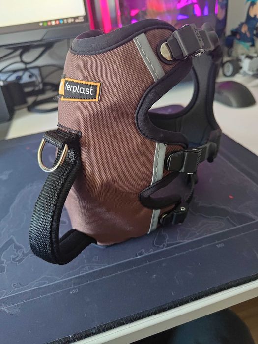 Ham caine, Ferplast ERGOTREKKING, Marime XS, Maro, Reglabil