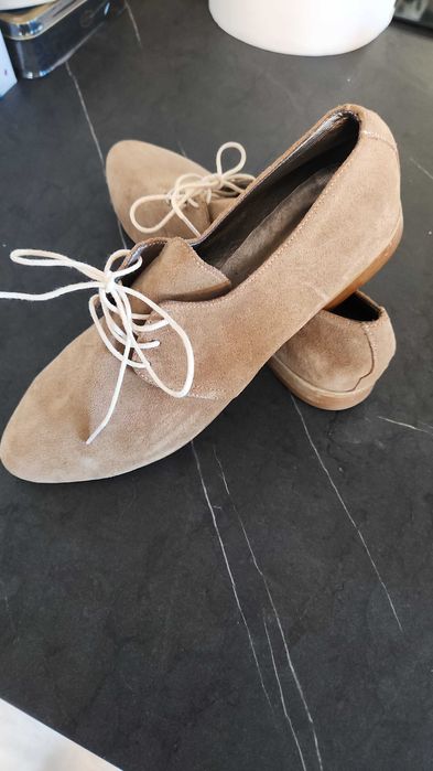 Pantofi piele intoarsa masura 36