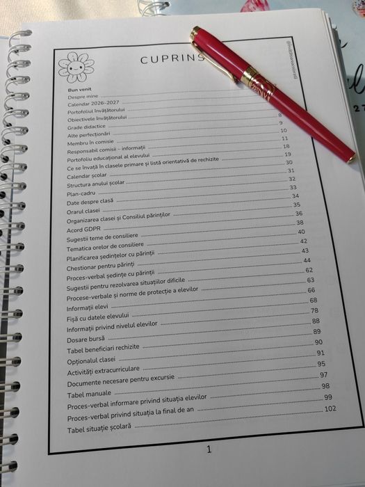 Agenda învățătorului 3buc