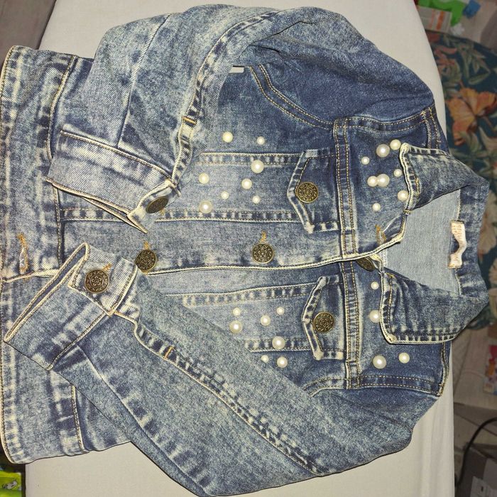 Куртка джинсовая детская