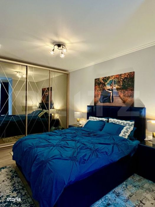 Apartament cu 2 camere, LUX, 40 mp, prima inchiriere, zona Valea Garba