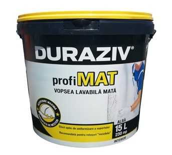 Vopsele lavabile interior si exterior ALBE -Ambalaje 15 si 25 Litri