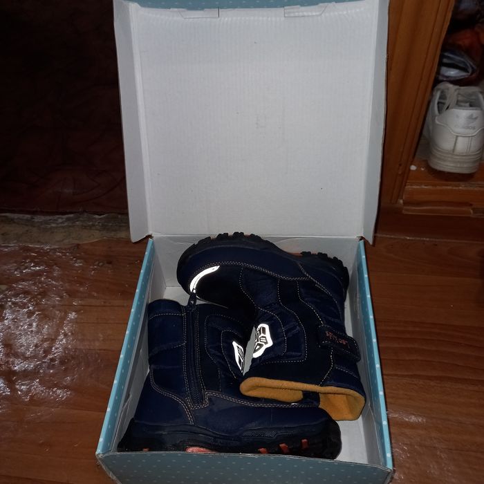 Сапоги зимние мембрана. 28 р.