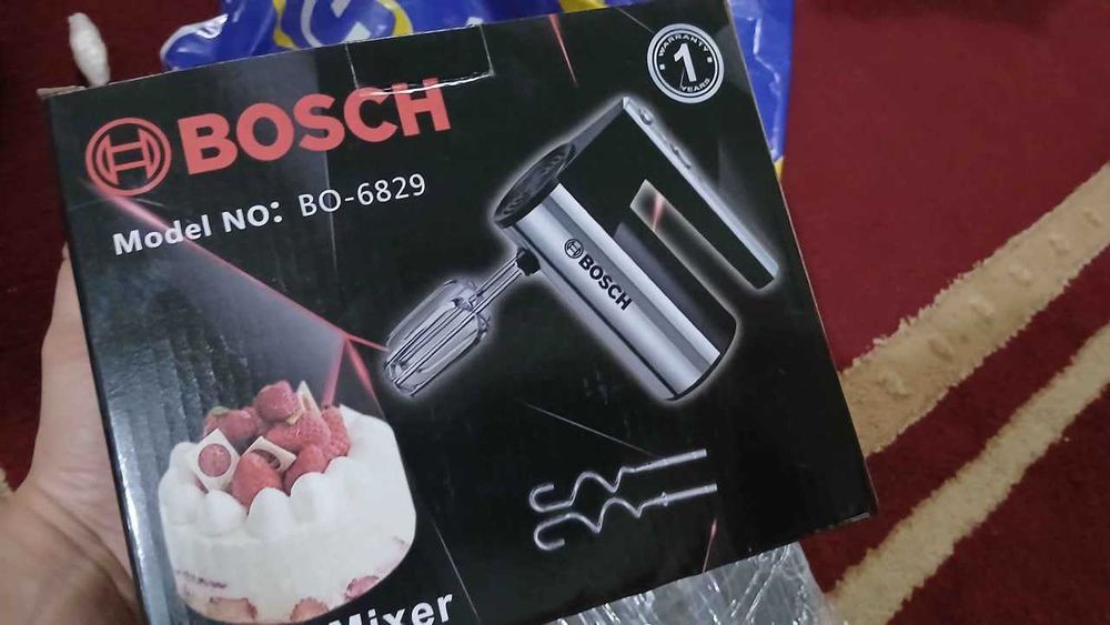 Qo'l mikseri, Oshxona mikseri - Миксер BOSCH BS, ручной