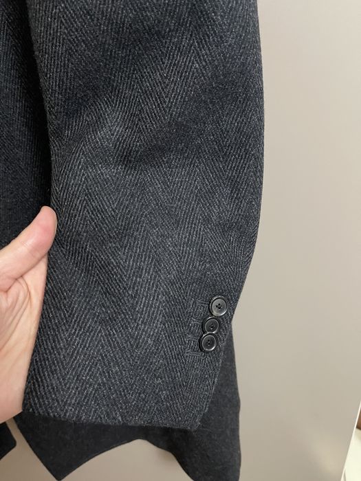 palton gri Massimo Dutti