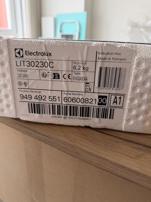 Плот за вграждане Electrolux индукция