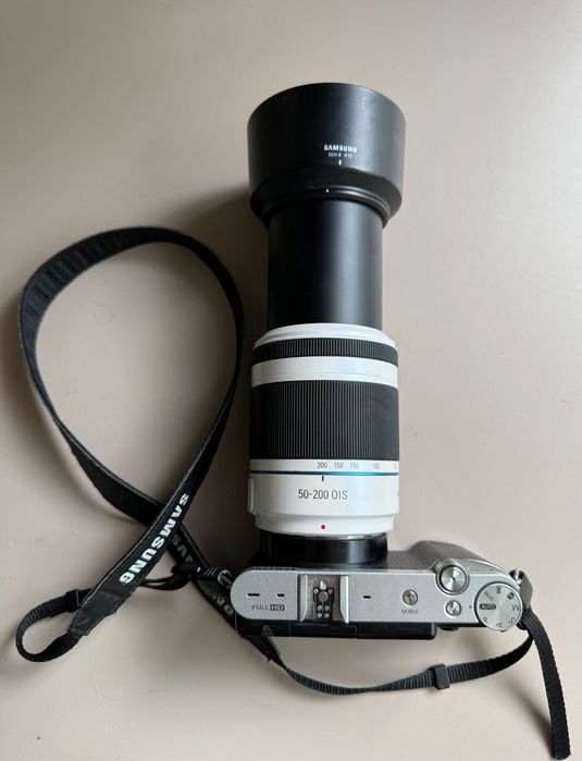 Samsung NX3000 + Samsung NX 50-200 iFunction aparat foto 20,3Mp