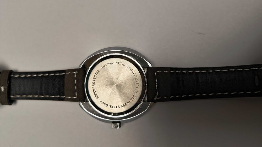 Ceas vechi mecanic de mana cult hipster, anii ’70, Chromachron“ Colour Time”
