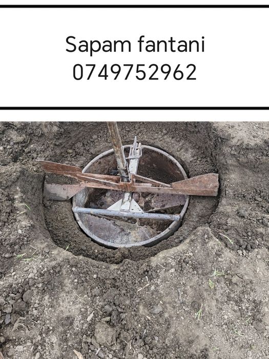 Curățim fântâni adâncime fântâni