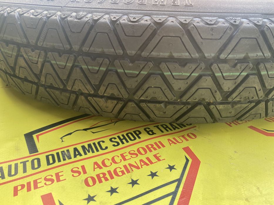 Roata de rezerva îngustă slim originala v40 - XC Volvo 115/90/16 5x108