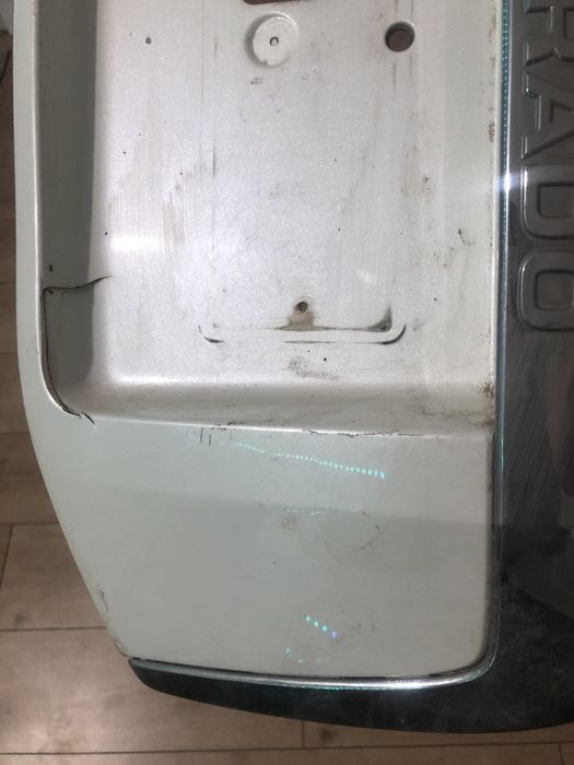 Накладка на багажник прадо 150