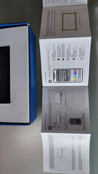 smart TVbox, ambilight, lumina ambientala