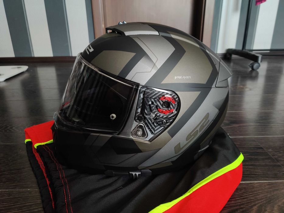 Casca moto LS2 Rapid FF353 (ca nouă) + husă originală