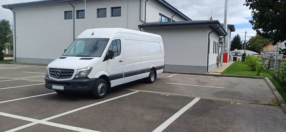 Mercedes-Benz Sprinter 516 Maxi Lung 2017 2.2CDi 163 CP E6 6 trepte AC cat. B Unic Proprietar