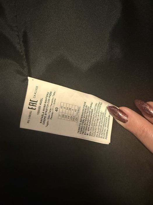 Оригинална рокля Pinko размер 40