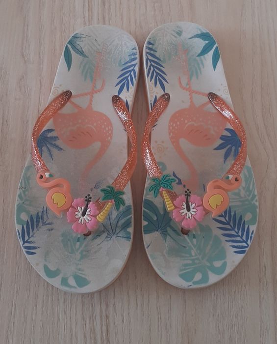 Чехли с фламинго