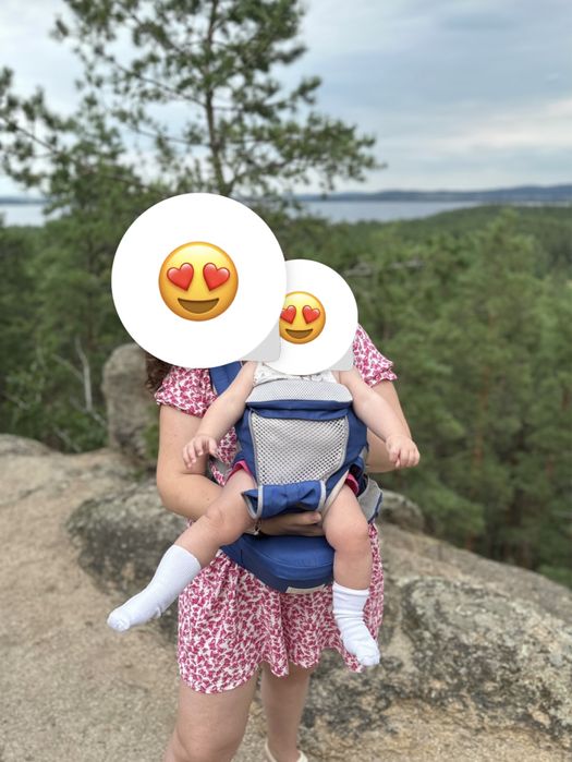 Эргорюкзак в темно-синем цвете