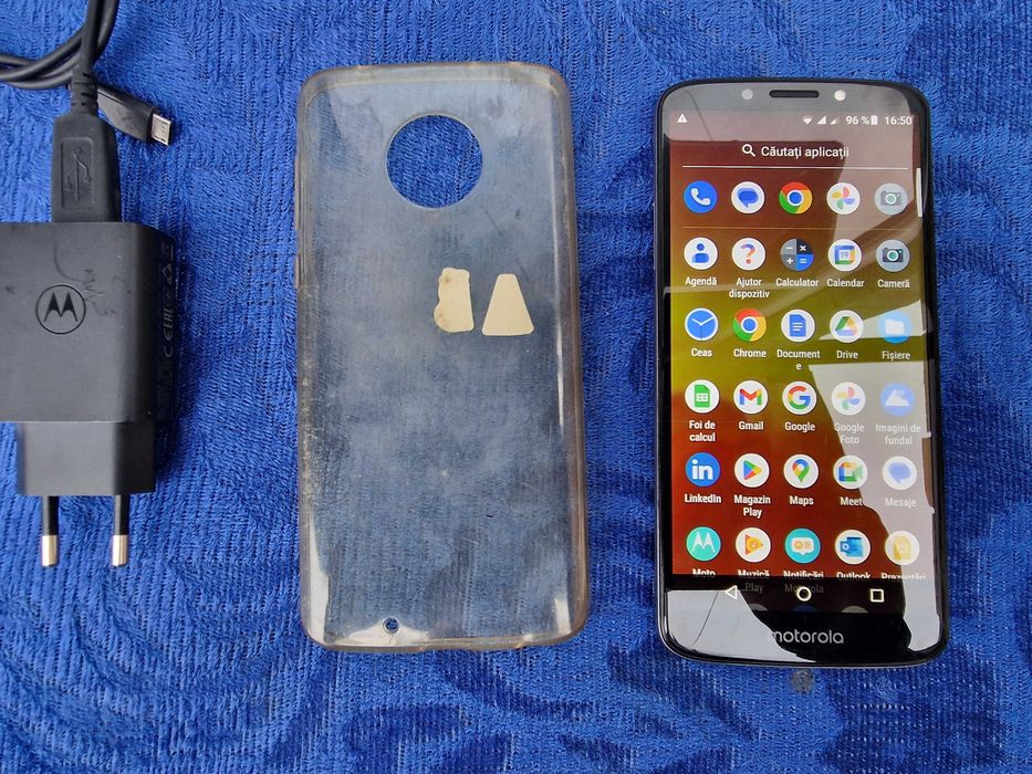 Telefon mobil Motorola Moto E6 Plus, Dual SIM, 32GB, 4G,