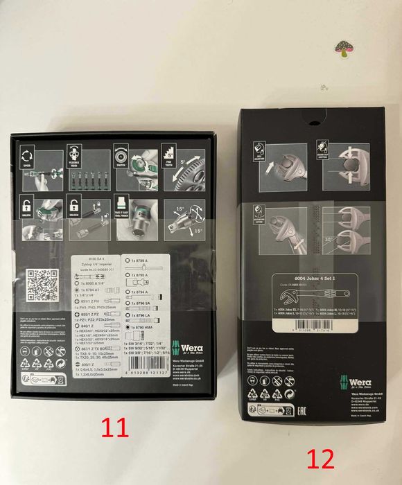 Инструменти WERA / WURTH / FACOM / HILTI