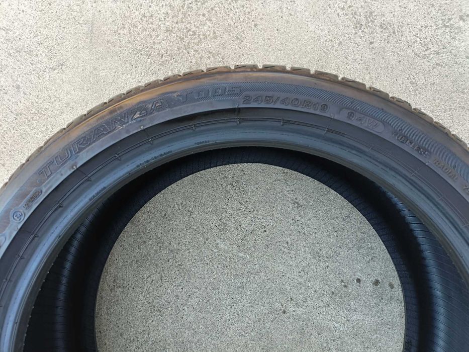 O anvelopa vara 245 40 19 bridgestone turanza T005 profil 6,7 mm 2023