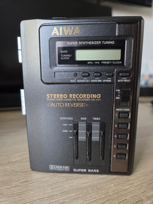 Walkman recorder Aiwa  HS-J470