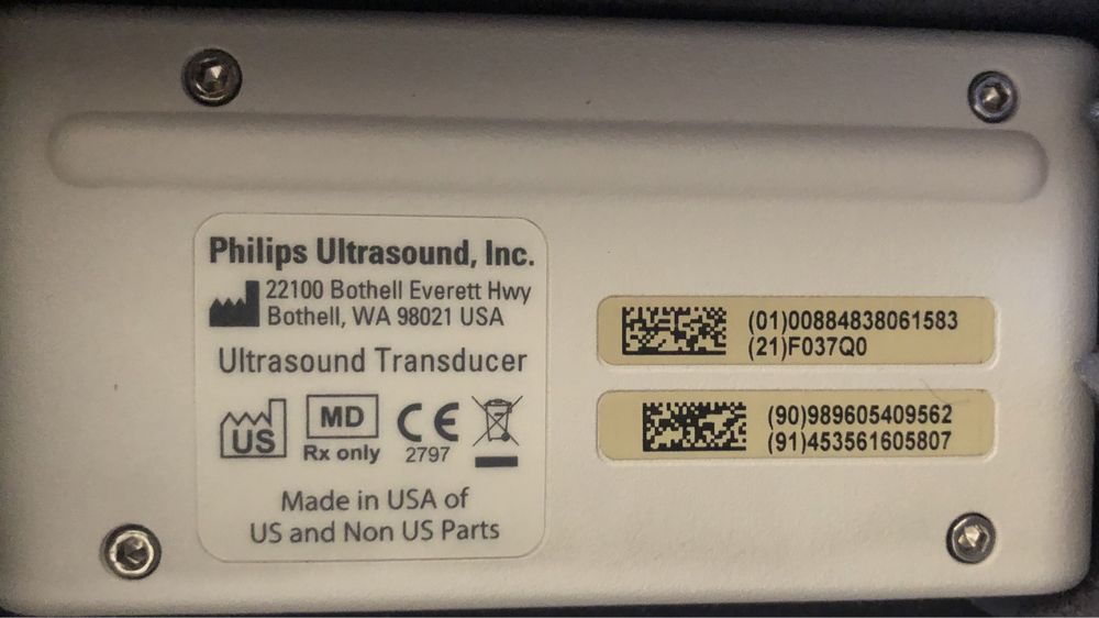Sonda/traductor gineco ecograf Philips Afiniti 50/70