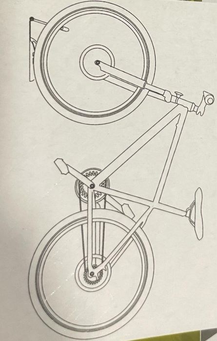 Suport prindere bicicleta / trotineta pentru perete