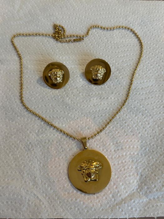 Lanț sj cercei Versace