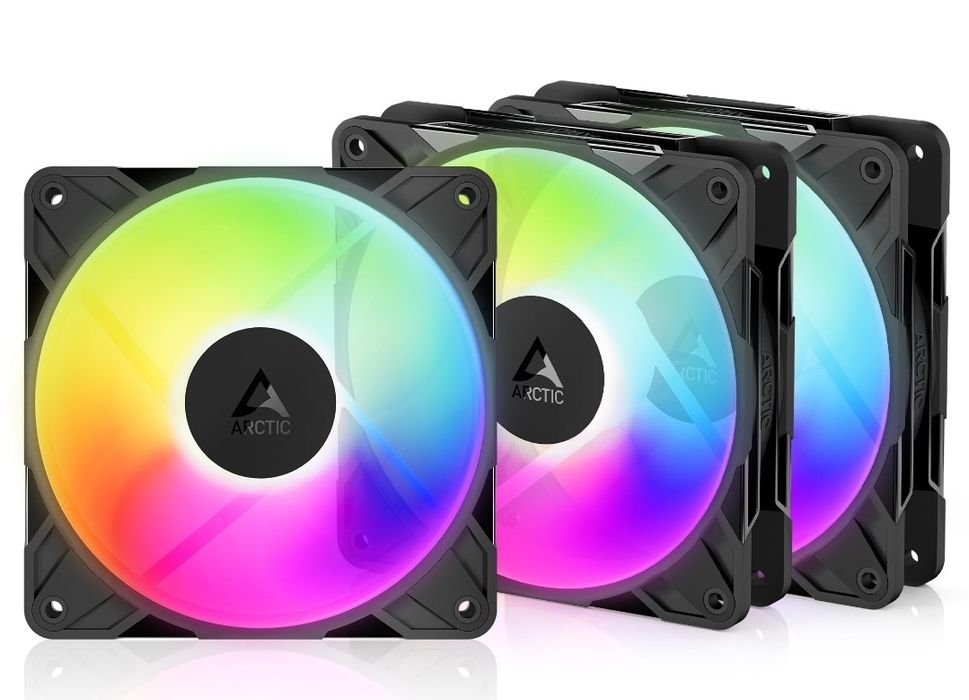Deepcool LE 360 v2 но с новыми кулерами artic p12 pro