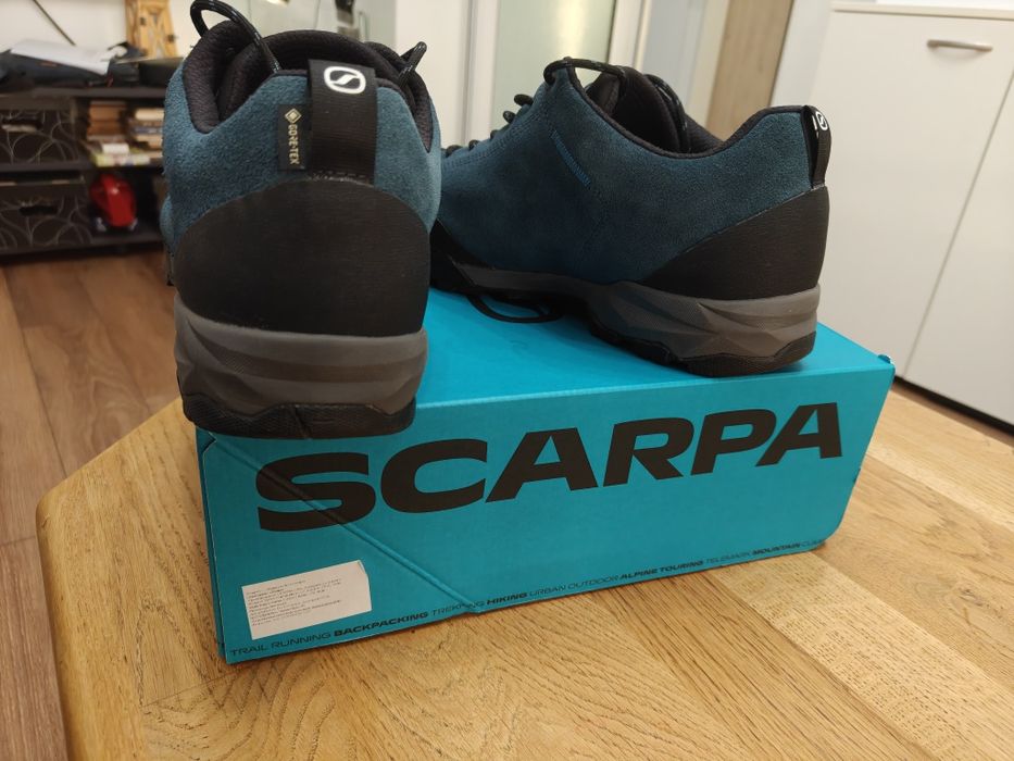 Туристически обувки Scarpa Mojito Trail GTX – N46 (Нови / Носени веднъж)