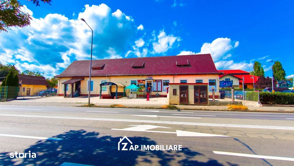 Clădire Stradală langa LIDL cu Vad Intens | Teren 1.100 mp | Zero Comi