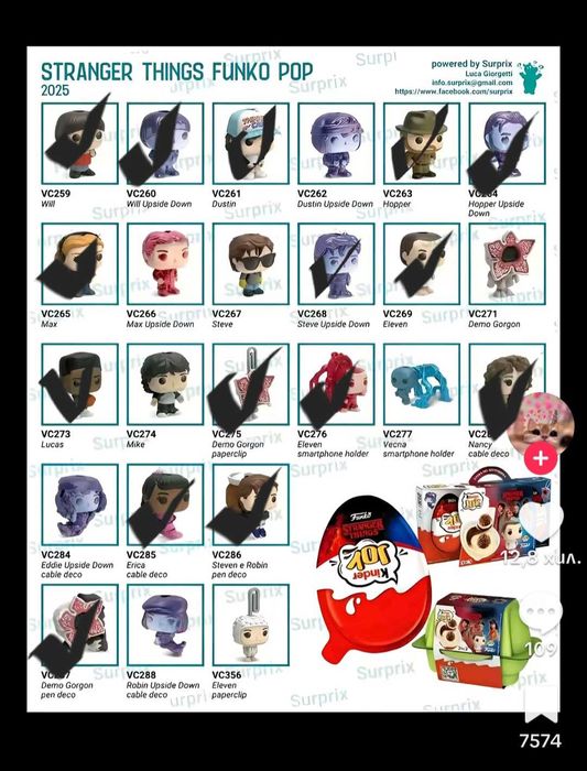 Stranger things играчки