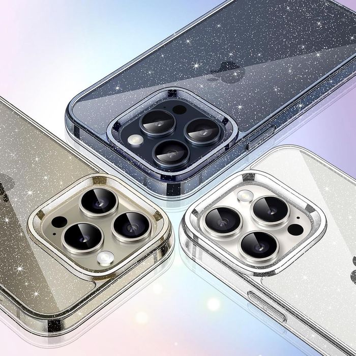 Блестящ Кейс Glitter Case за Apple iPhone 15 Pro Max