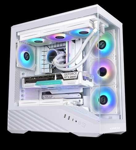 Carcasa Lian Li V100R White RGB Sigilate