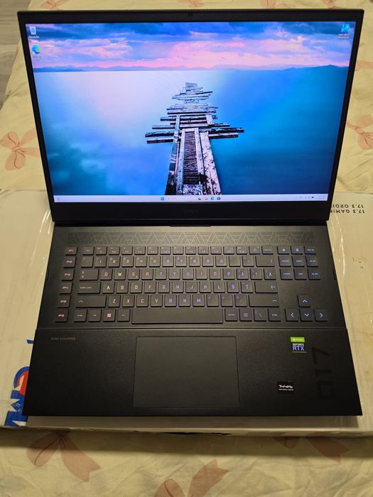 Laptop Gaming HP Omen 17, Intel I9 12900H, 32GB RAM DDR5, SSD 2TB, Nvidia RTX 3080Ti 16GB