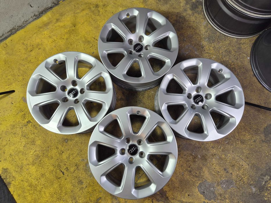 4 Jante Aliaj 5x112 17'' OEM AUDI A3 A4 A5 A6 A7 Q3 Q5 / VW Golf Passat Touran Caddy Tiguan / Skoda Octavia Yeti Karoq Kodiaq !
