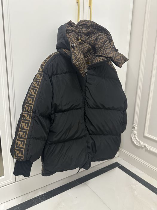 Двусторонняя зимняя куртка Fendi