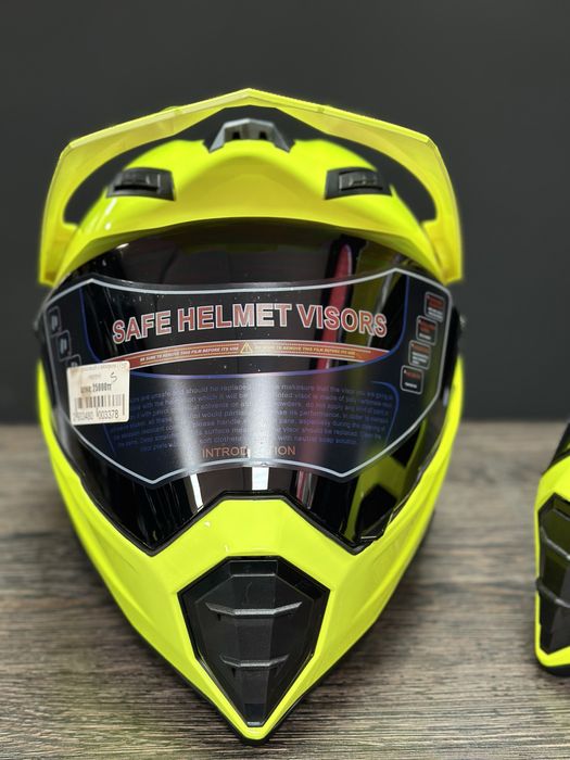 Мотошлем фулфейс с визором, модель «Dualspot»