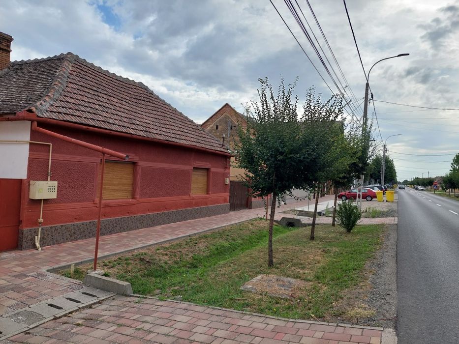 Casă mare + casă mică în curte