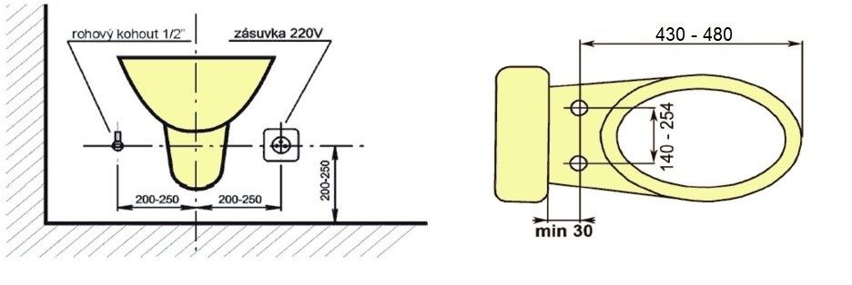 Умное биде (крышка)